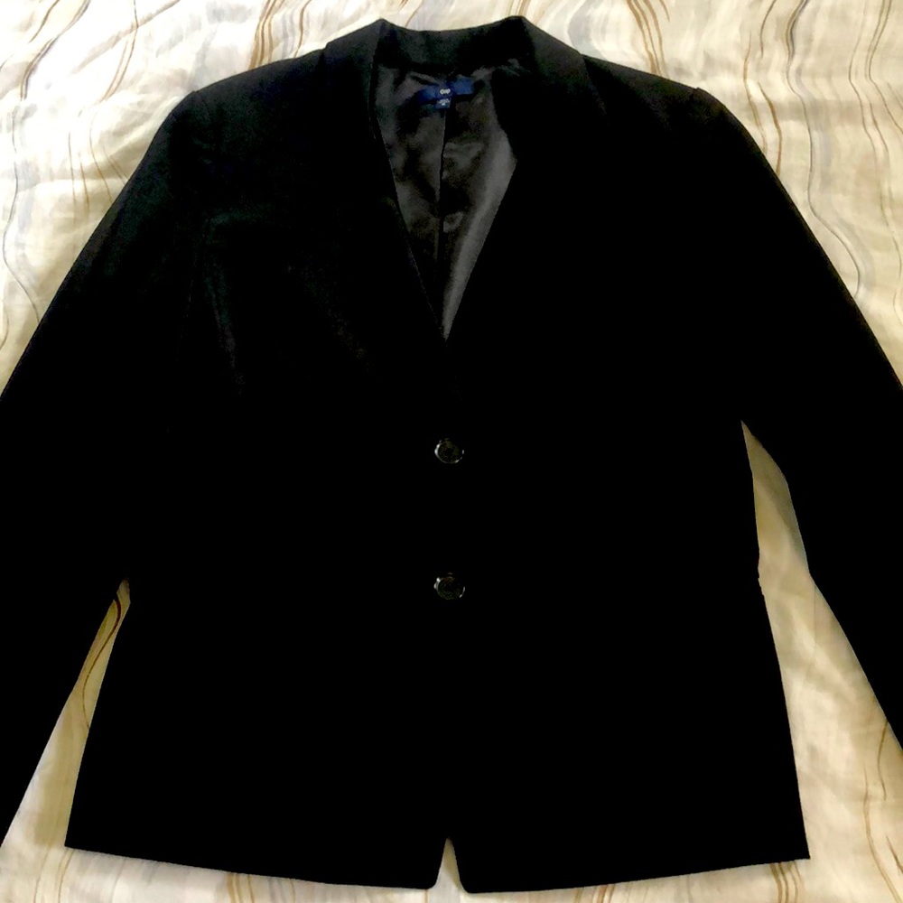 Gap Black 2-Button Blazer